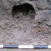 Excavation photograph, Pipe hole, 396-410 Gorgie Road, Edinburgh