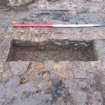 Excavation photograph, Box trench, 396-410 Gorgie Road, Edinburgh