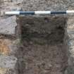 Excavation photograph, Box trench, 396-410 Gorgie Road, Edinburgh