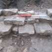 Excavation photograph, Wall, 396-410 Gorgie Road, Edinburgh