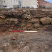 Excavation photograph, Flooring, 396-410 Gorgie Road, Edinburgh