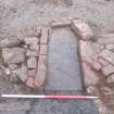 Excavation photograph, Paving, 396-410 Gorgie Road, Edinburgh