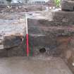 Excavation photograph, Wall, 396-410 Gorgie Road, Edinburgh