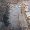 Excavation photograph, Wall, 396-410 Gorgie Road, Edinburgh