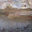 Excavation photograph, Wall, 396-410 Gorgie Road, Edinburgh