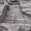 Excavation photograph, Paving, 396-410 Gorgie Road, Edinburgh