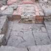 Excavation photograph, Paving, 396-410 Gorgie Road, Edinburgh