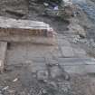 Excavation photograph, Paved surface, 396-410 Gorgie Road, Edinburgh