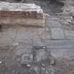 Excavation photograph, Stone slabs, 396-410 Gorgie Road, Edinburgh