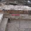 Excavation photograph, Paved surface, 396-410 Gorgie Road, Edinburgh