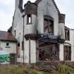 Carnbooth House.  View from south west, post fire.