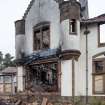 Carnbooth House.  View from south, post fire.