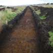 Evaluation photograph, Post-excavation shot Trench 3, Ness Gap, Fortrose, Highland