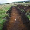 Evaluation photograph, Post-excavation shot Trench 5, Ness Gap, Fortrose, Highland