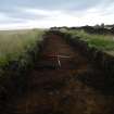 Evaluation photograph, Post-excavation shot Trench 10, Ness Gap, Fortrose, Highland
