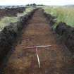 Evaluation photograph, Post-excavation shot Trench 9, Ness Gap, Fortrose, Highland