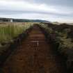 Evaluation photograph, Post-excavation shot Trench 9, Ness Gap, Fortrose, Highland