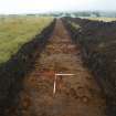 Evaluation photograph, Post-excavation shot Trench 16, Ness Gap, Fortrose, Highland