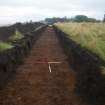 Evaluation photograph, Post-excavation shot Trench 16, Ness Gap, Fortrose, Highland