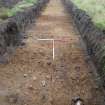 Evaluation photograph, Post-excavation shot Trench 17, Ness Gap, Fortrose, Highland