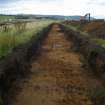Evaluation photograph, Post-excavation shot Trench 17, Ness Gap, Fortrose, Highland