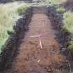 Evaluation photograph, Post-excavation shot Trench 13, Ness Gap, Fortrose, Highland