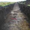 Evaluation photograph, Post-excavation shot Trench 24, Ness Gap, Fortrose, Highland