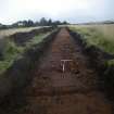 Evaluation photograph, Post-excavation shot Trench 25, Ness Gap, Fortrose, Highland