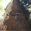 Evaluation photograph, Post-excavation shot Trench 21, Ness Gap, Fortrose, Highland