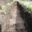 Evaluation photograph, Post-excavation shot Trench 30, Ness Gap, Fortrose, Highland