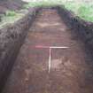 Evaluation photograph, Post-excavation shot Trench 28, Ness Gap, Fortrose, Highland