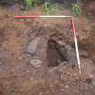 Evaluation photograph, Cist with lining (024), Ness Gap, Fortrose, Highland