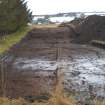 Monitored Soil Strip photograph, Area B general shot facing up slope, Ness Gap, Fortrose, Highland