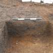 Monitored Soil Strip photograph, Pit [150] North facing section, Ness Gap, Fortrose, Highland