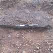 Monitored Soil Strip photograph, Pit [162] North facing section, Ness Gap, Fortrose, Highland