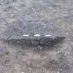 Monitored Soil Strip photograph, East facing section of pit [210] Slot (211), Ness Gap, Fortrose, Highland