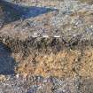 Monitored Soil Strip photograph, East facing section of slot [218]/(219), Ness Gap, Fortrose, Highland