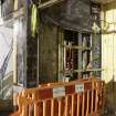 Standing Building Survey photograph, Ground floor foyer (main entrance) (G01) - Exterior of room containing keg drop, facing north, Odeon Cinema, 7 Clerk Street, Edinburgh