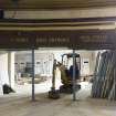 Standing Building Survey photograph, Ground floor foyer (main entrance) (G01) - Access to crush hall, facing south-west, Odeon Cinema, 7 Clerk Street, Edinburgh