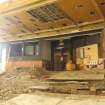 Standing Building Survey photograph, Ground floor auditorium (G03) - East elevation - detail of booths at south end, facing north-east, Odeon Cinema, 7 Clerk Street, Edinburgh