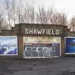 View of SHAWFIELD sinage facing onto Shawfield Drive and Glasgow Road 