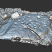 Snapshot of 3D model, Scotland's Rock Art Project, Kinmylies, Highland