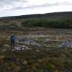 Walkover Survey photograph, Stone structure (64b), twinning pen (64c) and cairn (64d), Cambusmore Estate, Dornoch, Highland