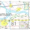 Raster Fig 42 Results Torri Falaig, Walkover Survey, Cambusmore Estate, Dornoch, Highlands