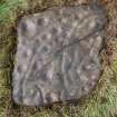 Digital photograph perpendicular to carved surface, Scotland's Rock Art Project, Ardoch, Highland