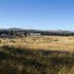 Survey photograph, Wade Road - General view of bank of road and revetment wall, A9 Dualling - Tomatin to Moy, Highland