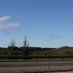 Survey photograph, North of layby 170: View across the road showing large areas of commercial forestry plantation, A9 Dualling - Tomatin to Moy, Highland