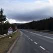 Survey photograph, Commercial forestry either side of the A9 to the south, A9 Dualling - Tomatin to Moy, Highland