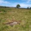 Digital photograph of rock art panel context, Scotland's Rock Art Project, Strath Sgitheach Allt na Criche 8, Highland