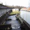 Carsfad Hydro Electric Power Station. View of fish ladder